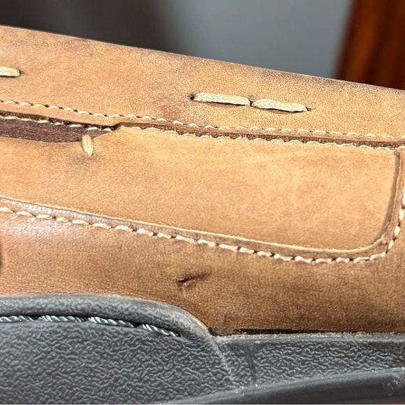 CHAPS Men's Size 11M Brown Suede Loafers - Picture 12 of 15